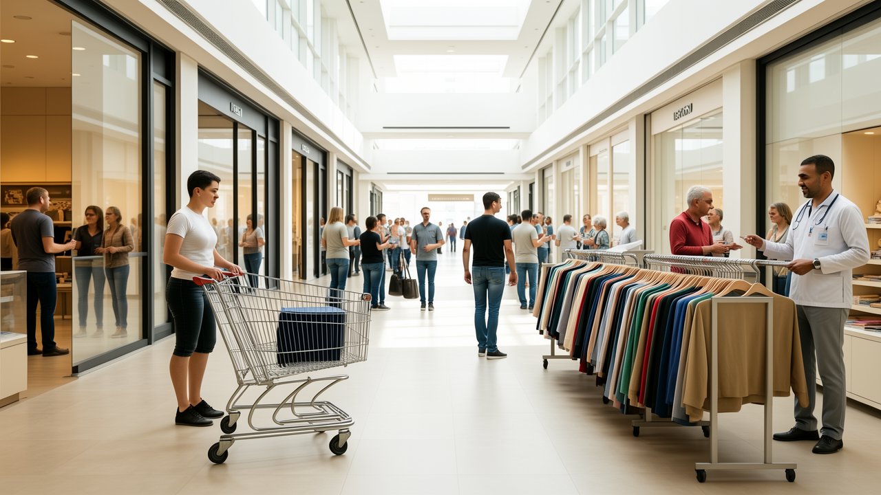 Centre Commercial Les Portes de Taverny : le spot commerce qui simplifie la vie dans le Val d’Oise