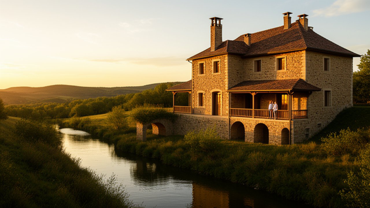 Maison à vendre Marcols-les-Eaux 780 000 euros moulin : les opportunités avec caractère et potentiel commercial