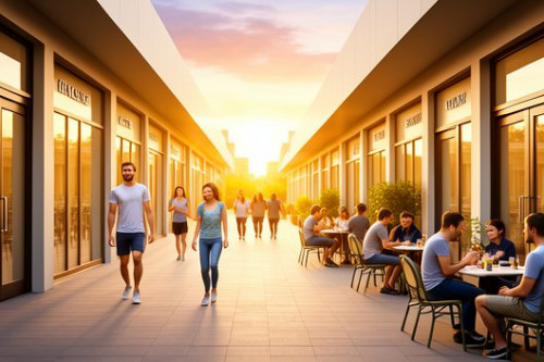 Centre commercial Bay 1 Loisirs à Torcy : shopping en plein air, restos et cinéma sans prise de tête