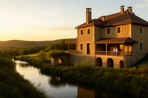Maison à vendre Marcols-les-Eaux 780 000 euros moulin : les opportunités avec caractère et potentiel commercial